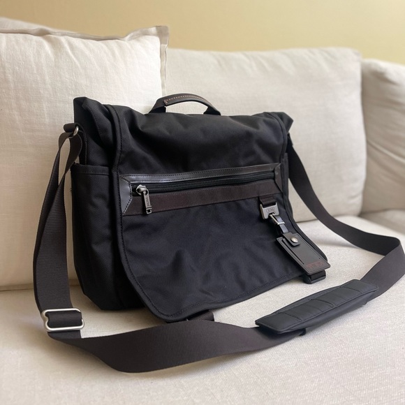 Tumi Ballistic Nylon Laptop Briefcase Messenger Shoulder Bag